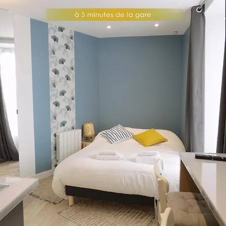 Studio Neuf & Chaleureux 5min De La Gare Leroz * Brest